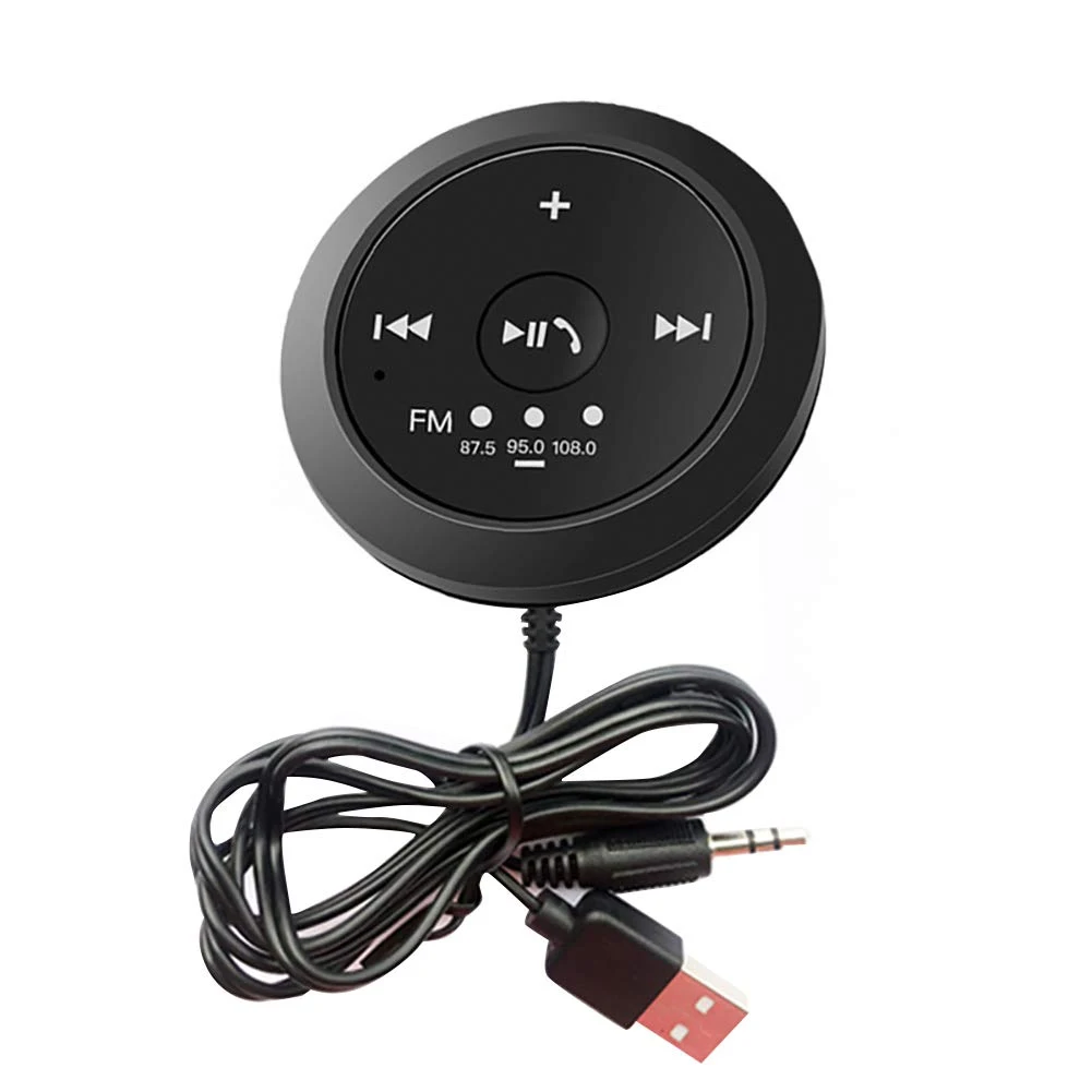 

Car Music Adapter Stereo FM Transmit Portable Wireless Aux Stable Bluetooth USB Port Hands Free 3.5mm Audio Receiver