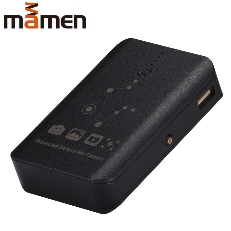 

Mamen 7800mAh External Camera power Bank Adapter FW50 FZ100 Big Capacity for Sport Camera DSL Camera SmartPhone Fake Batteries