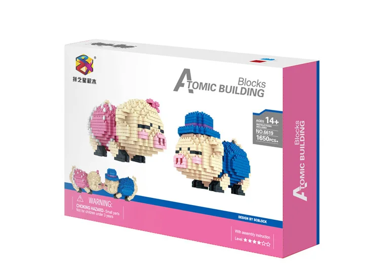 PZX Mini blocks Pig 6619-5
