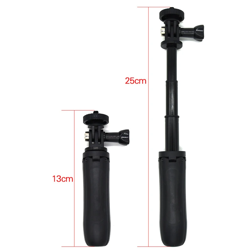 Handheld Mini Tripod Mount Selfie Stick Extendable Monopod for Gopro Hero 6 5 4 3+ SJCAM Xiaomi YI 4k EKEN H9 Sony Sport Camera