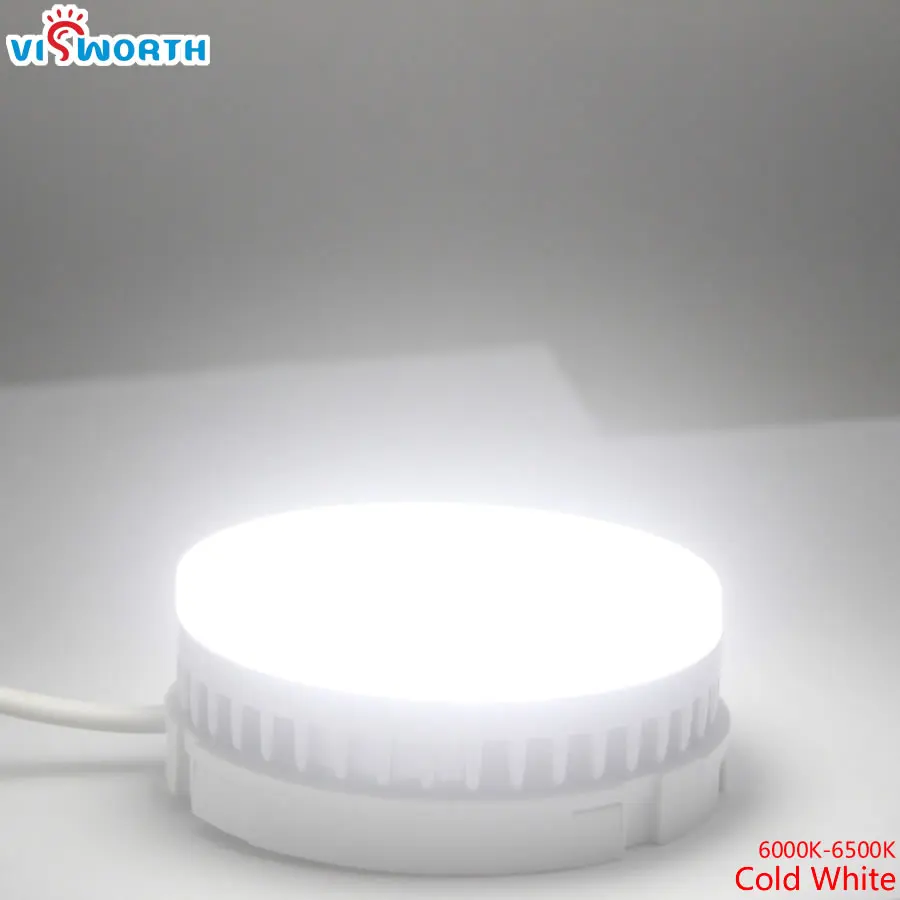 GX53 Led Cabinet Lamp 12W 15W 18W Led Bulb SMD5730 AC 110V 220V 240V Wardrobe Ligh Warm Cold White Led Ceiling Lamp