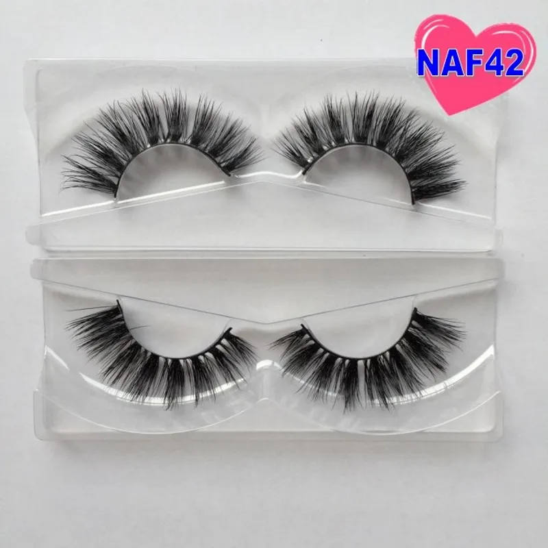 IN USA 50PAIRS Eyelashes Real Mink Handmade Crossing Lashes Individual Strip Thick 3D Lash Fake makeup | Красота и здоровье