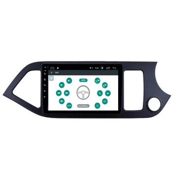 

9" Android 9.1 Car GPS Radio For 2011-2019 KIA PICANTO Morning Right hand driving 1024*600 Screen Bluetooth Navigation system