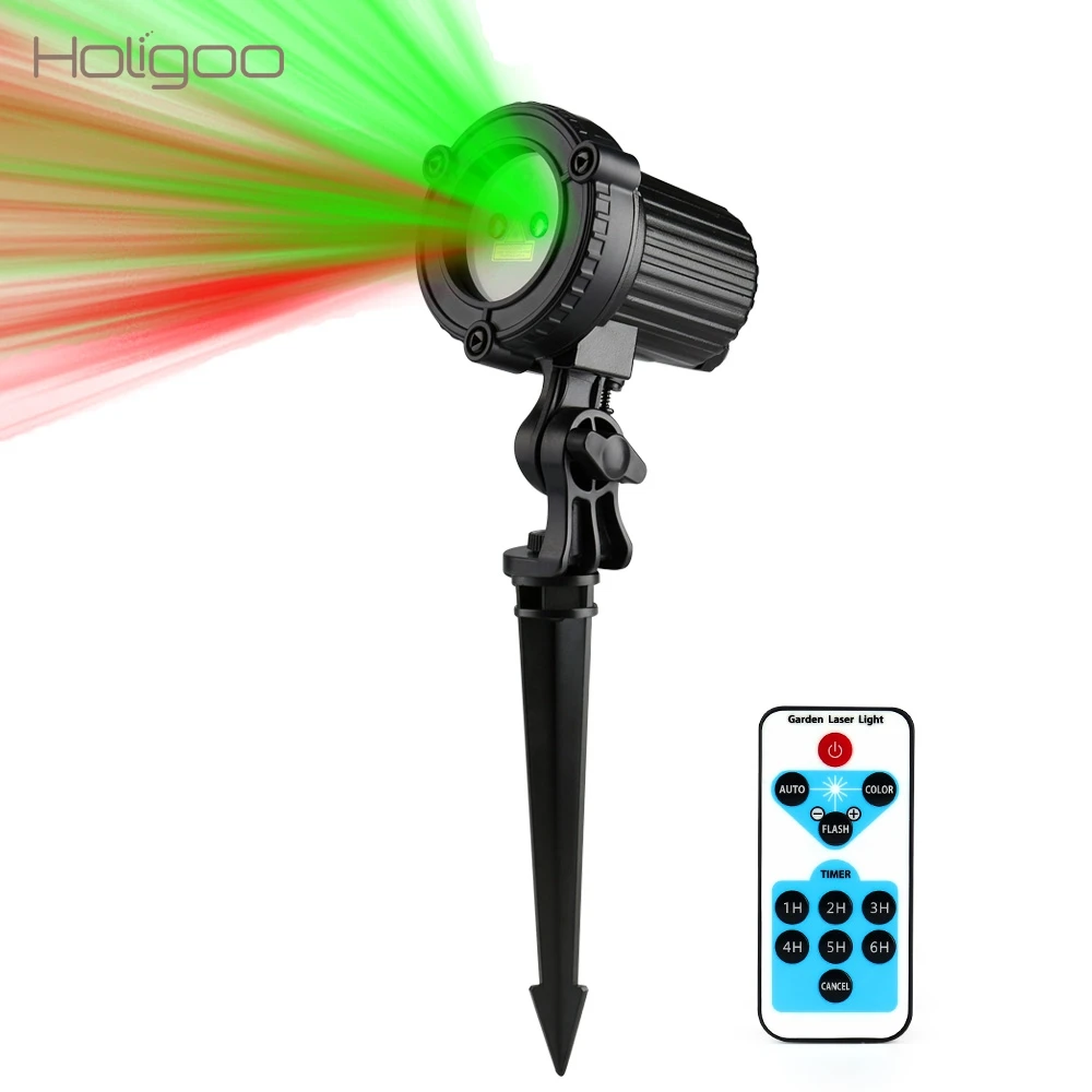 holigoo christmas laser projector outdoor garden star christmas lights laser projector