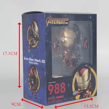 

Avengers Endgame Iron Man Mk50 Ironman Mark50 988 Cartoon Toy Action Figure Model Doll