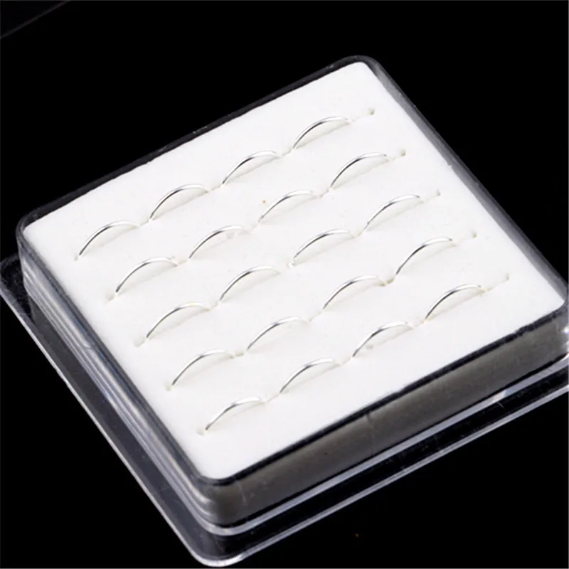 Nose Rings Piercing Jewelry Nose Studs Body Piercing Jewelry Body Jewelry 20pcs Rounded Women Nose Ring Fashion Personality Nose Nail & Rings For Both Men Bijoux Jewelry Gift