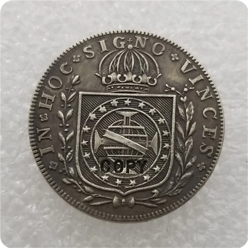 1826 Бразилия 160 рейс копия монет