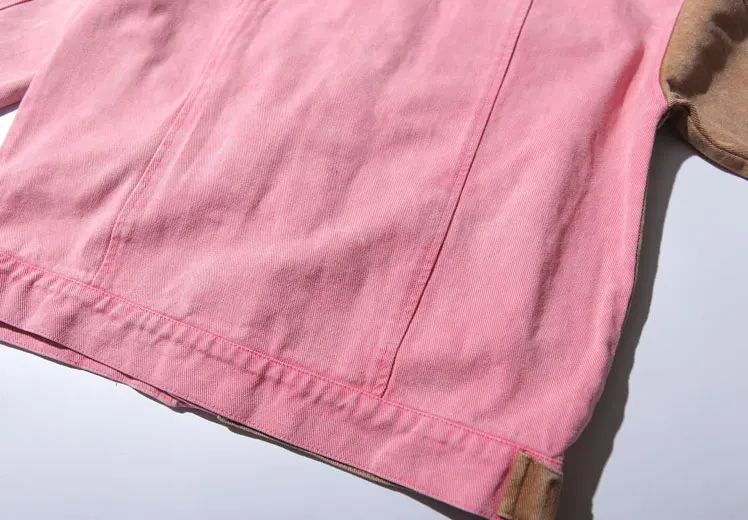 Pink Denim Jackets 10