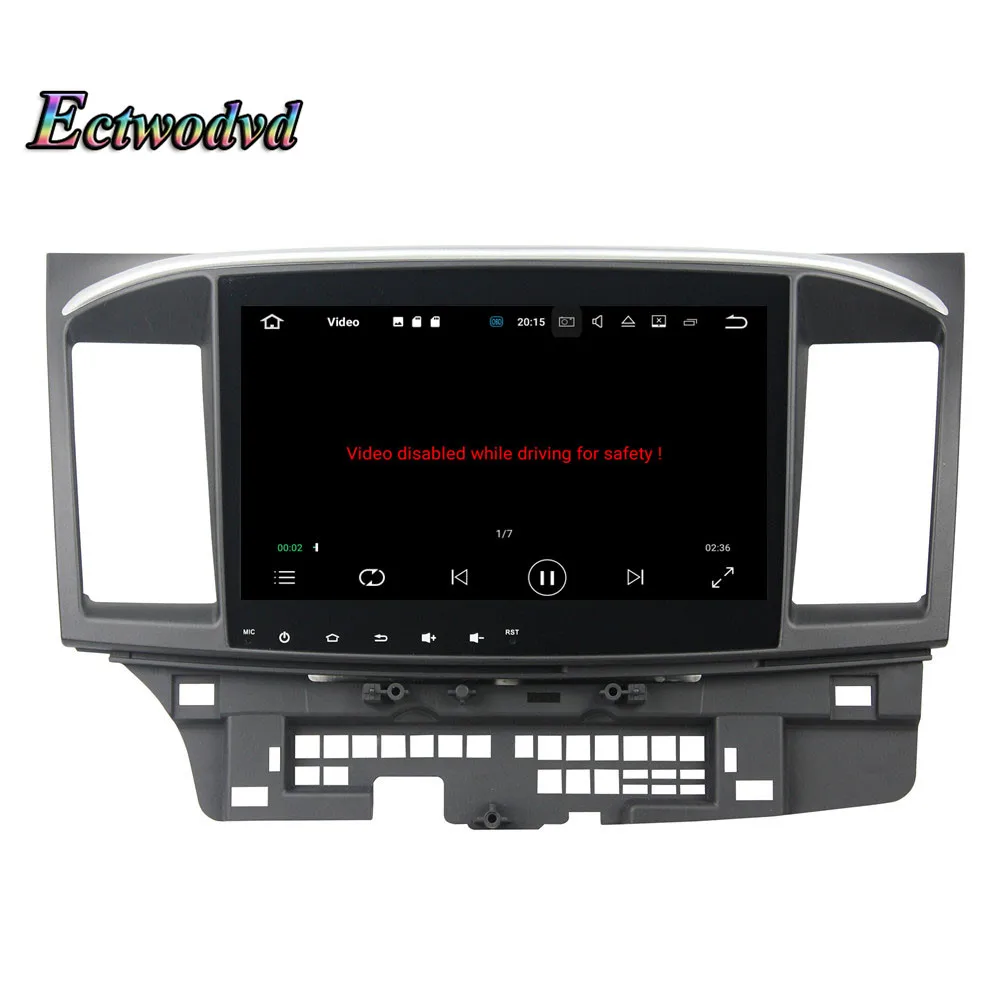 Top Ectwodvd Octa Core 4G RAM 64G ROM Android 9.0 Car Multimedia DVD Player GPS HeadUnit for Mitsubishi Lancer 2015 19