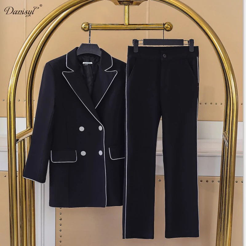 New Latest Spring Autumn font b Women b font 2 Pieces Suit Sets Long Sleeve Office
