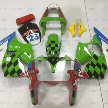 Ниндзя ZX-6r 2000-2002 комплект обтекателей для Kawasaki ZX6r 2000 Пластик Обтекатели для Кавасаки ZX6r 2001 синяя решетка обтекатели