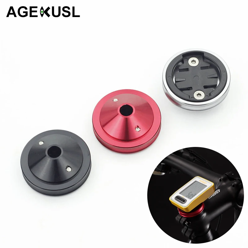 

AGEKUSL Cycling Bike Bicycle Computer Speedometer Headset Mount Holder For Bryton 310 330 530 Garmin Edge 200 520 Cateye Counter