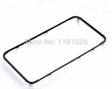 OEM Black White LCD & Touch Screen Frame Front Bezel Bracket Holder for iPhone 4 4G with Glue( Not 3M sticker) 5pcs/lot