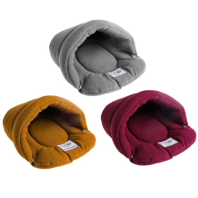  Soft Warm Pet Bed House Plush Soft Cozy Nest Mat Pad Cushion Cat Dog New