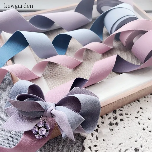 Buy Kewgarden Double sided two color Satin Ribbons 1