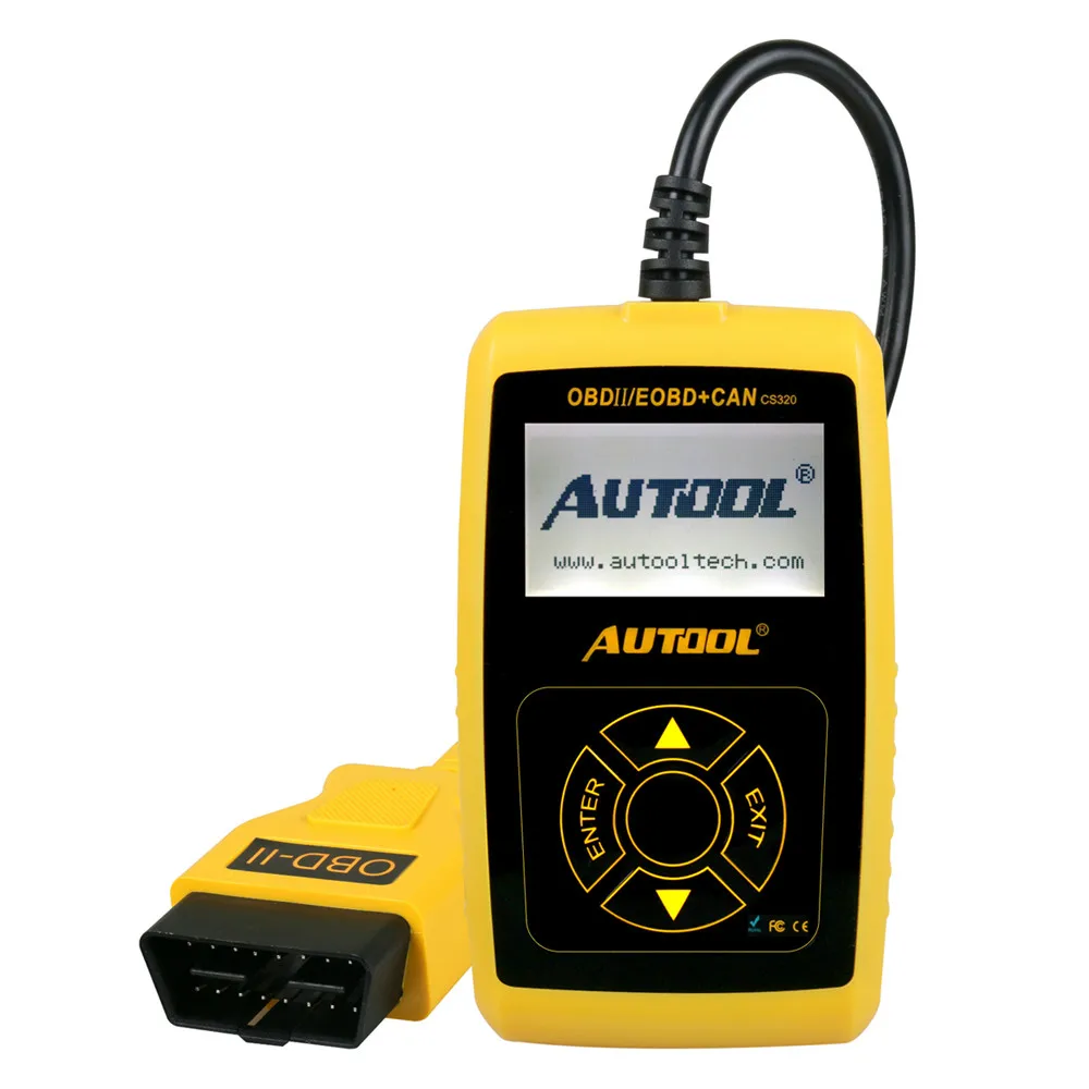 

Auto Diagnostic Scanner AUTOOL CS320 OBD/EOBD Engine Fault Code Reader Car Diagnosis Scan Automotive Tool Exceed AUTEL AL319
