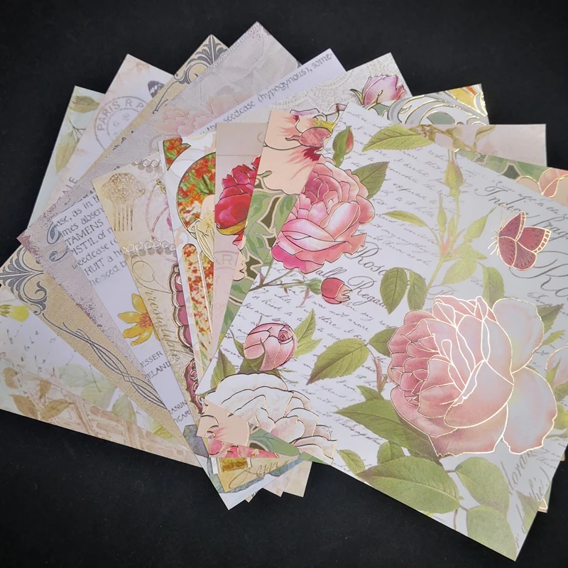 ZFPARTY Vintage Background Vellum Paper Stickers for Scrapbooking Happy Planner/Card Making/Journaling Project decorative stickers stationery stickers paper stickers diy scrapbooking accessories