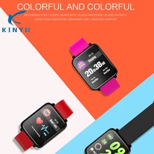 Красочные ремешки опционально мониторинг сердечного ритма Смарт-браслет трекер сна умный смарт-браслет для IOS Android телефонов