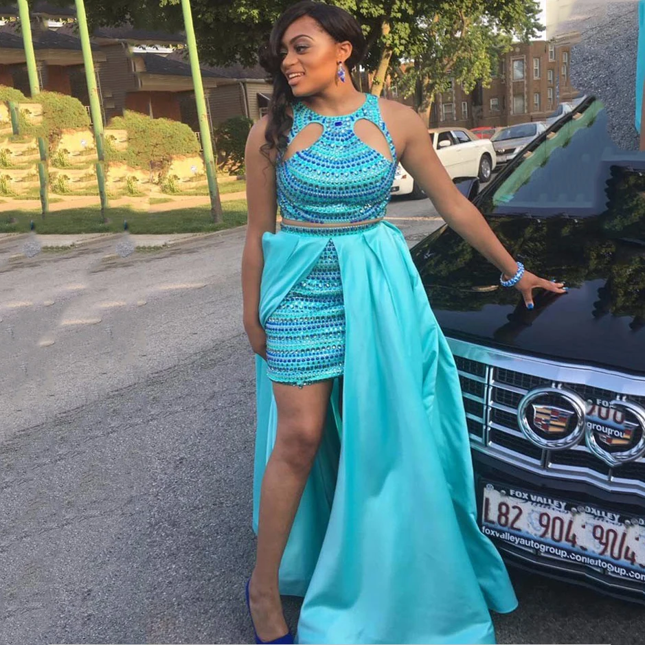 Jewel Top Prom Dresses