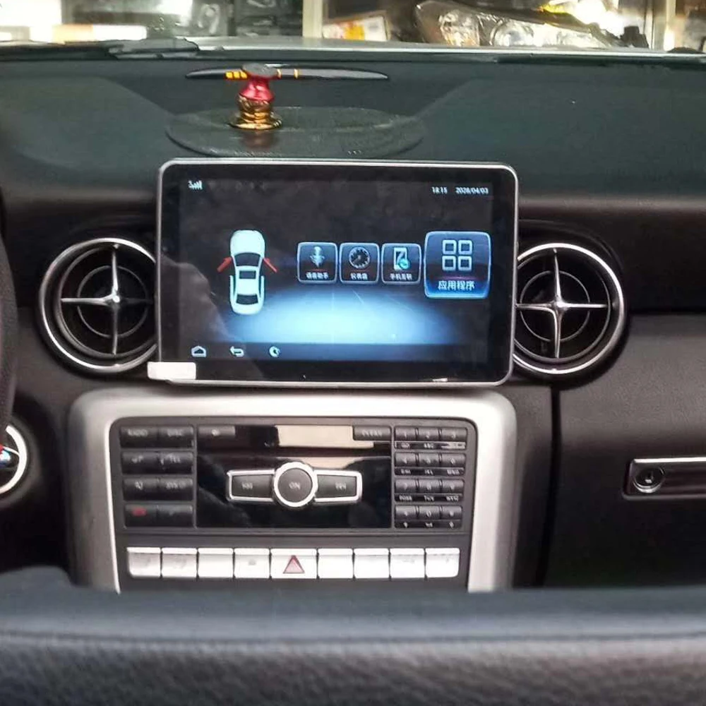 Excellent 8-Core 4+64G Car Android 8.4 inch Display for Mercedes Benz SLK 2009-2015 Command System Upgrade Screen 2