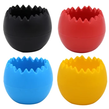 

BESTOYARD 4pcs Eggs Design Resin Planter Eco-friendly Plastic Succulent Planter Garderning Plants Pot (Mixed Color)