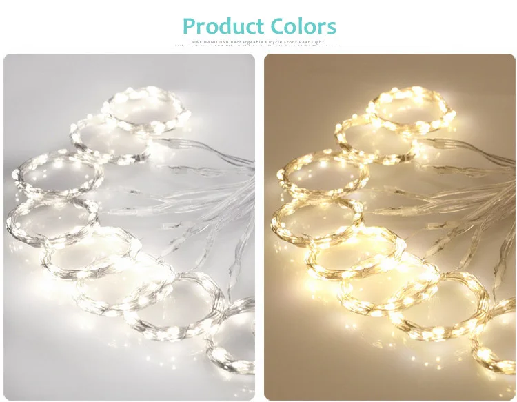 300 LED Garlands Curtain USB Remote Control Fairy Light Xmas String Lights Copper Wire Light Christmas LED Lamp Holiday Wedding