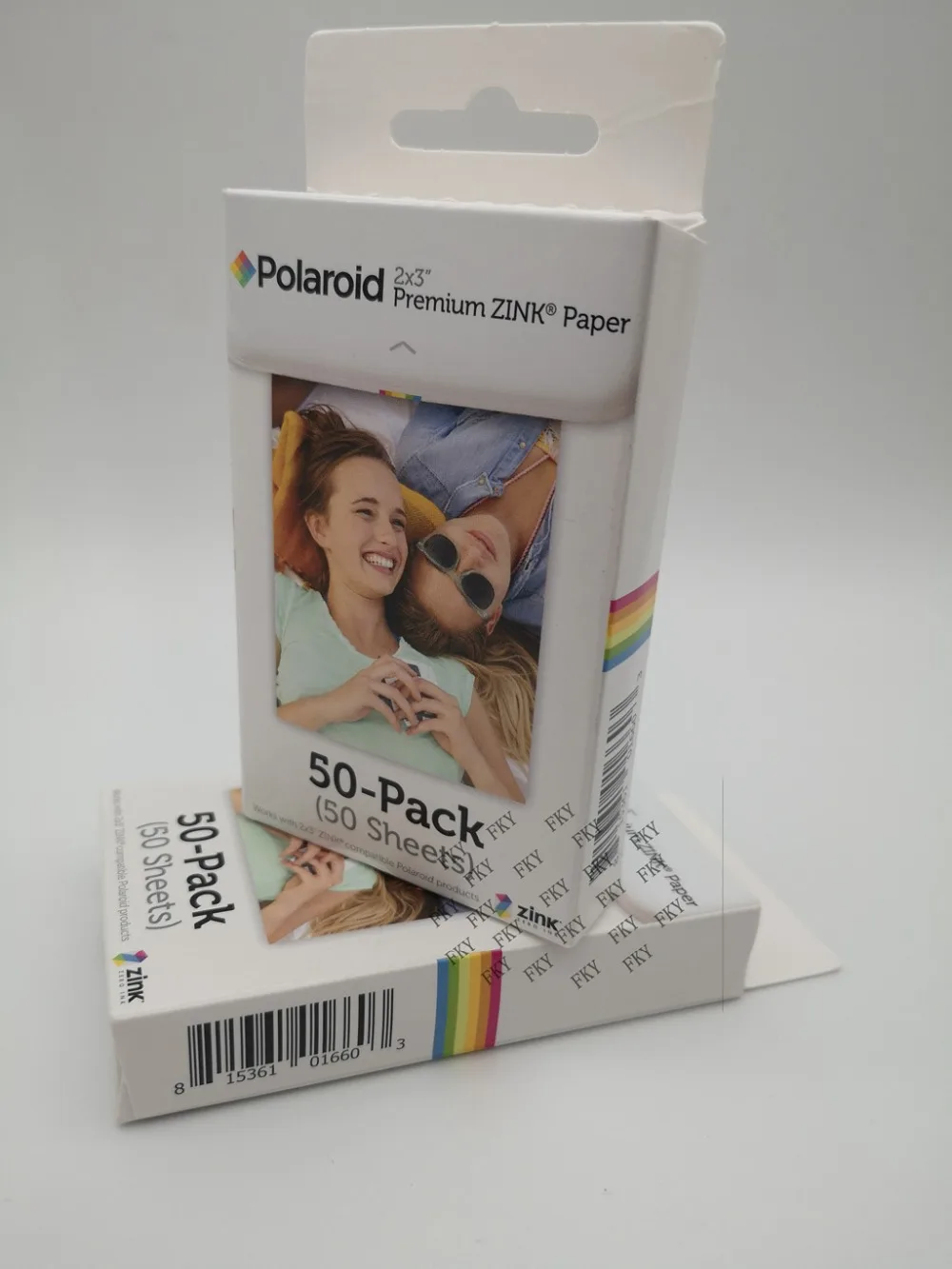 50 листов премиум-бумаги ZINK Zero для мгновенной фотокамеры Polaroid Z2300 Snap touch/Zip Pinter/Socialmatic Instagram