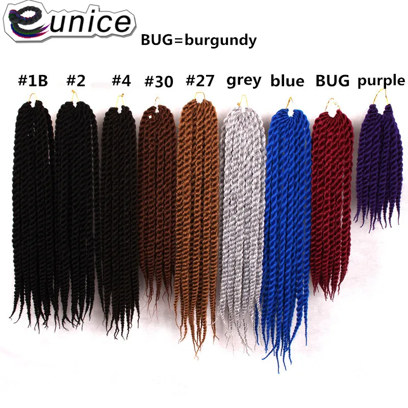synthetic crochet braids hair havana mambo twist  (51)