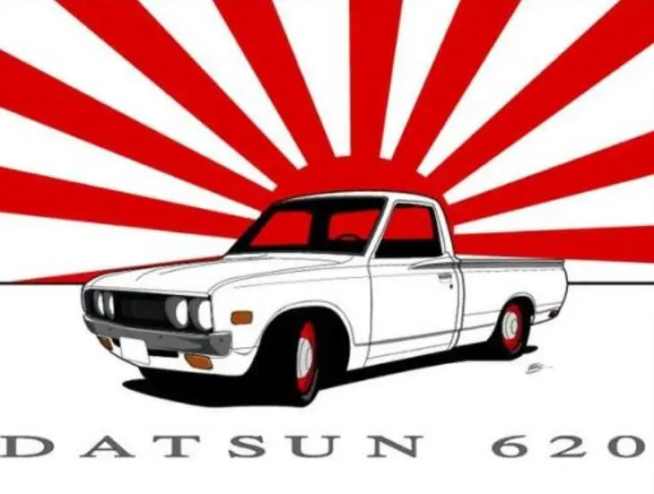 Флаг Datsun 3x5ft