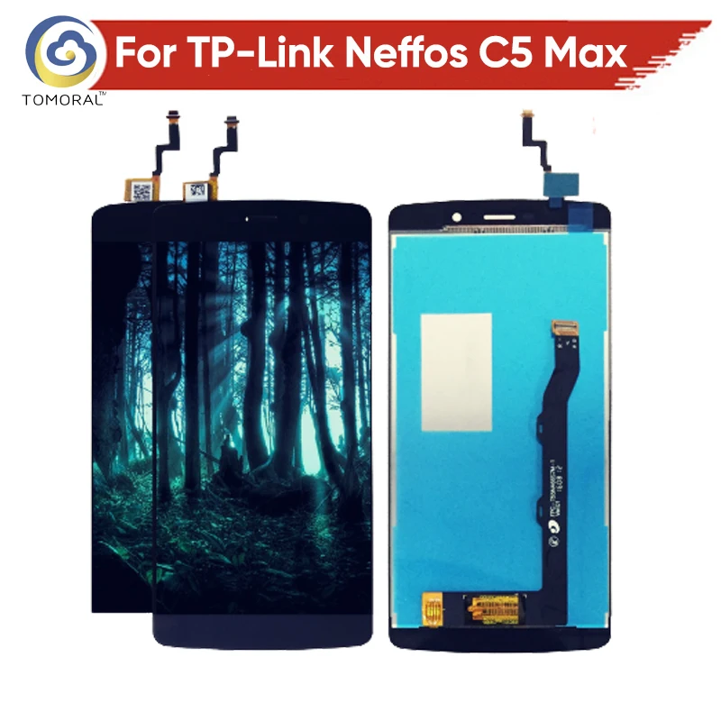 Tomoral Original For 5.5&quotTP-Link Neffos C5 Max LCD Display With Touch Screen Digitizer Glass Panel Replacement TP-Link | Мобильные