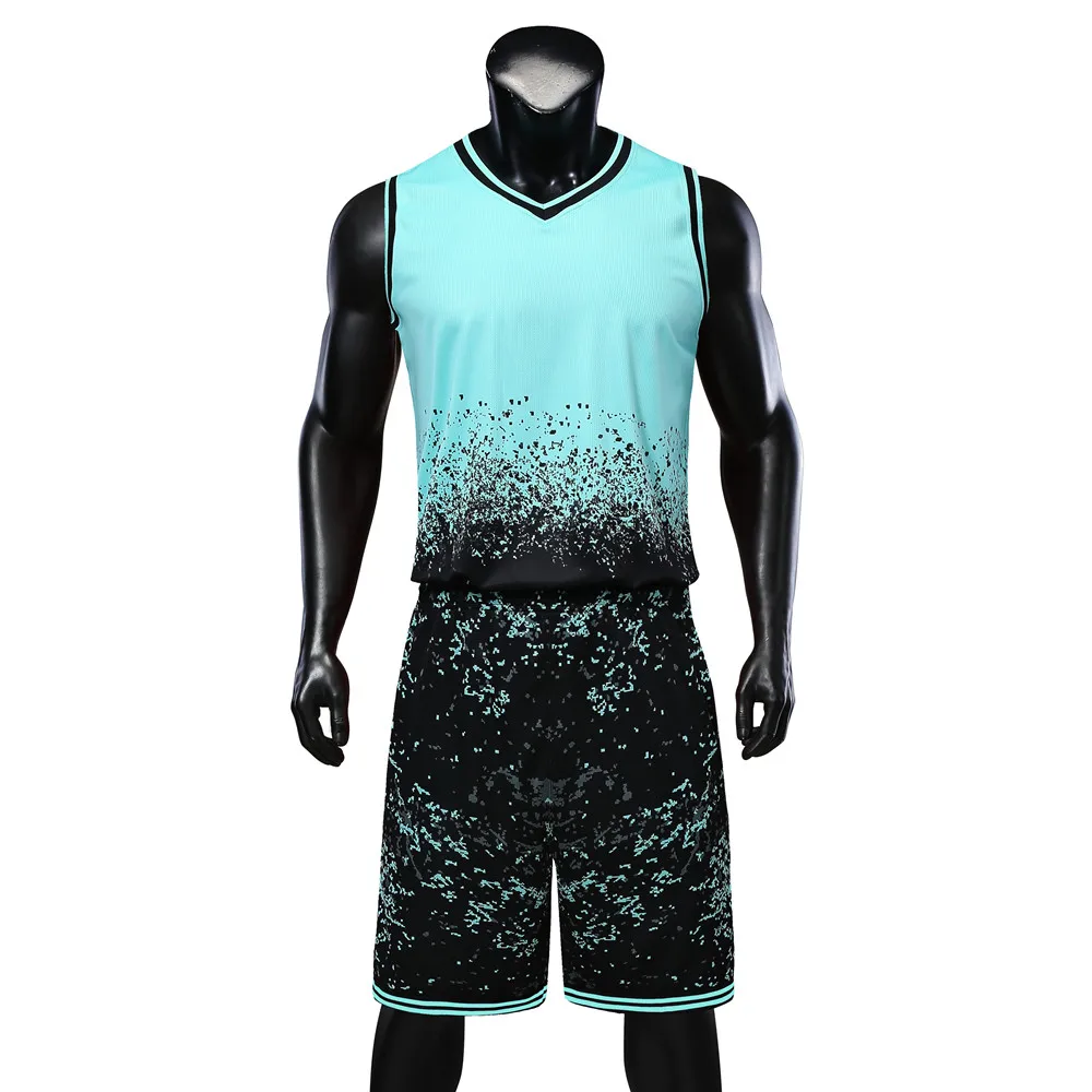 Персонализированные пользовательские имя номера баскетбольные майки для мужчин Женский Баскетбол форменные футболки шорты Комплект Спортивный комплект одежды дышащий - Цвет: 2902 green black