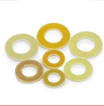 

50pcs M3-M12 Resin washer Insulating material Bakelite gasket plastic Epoxy gaskets high quality
