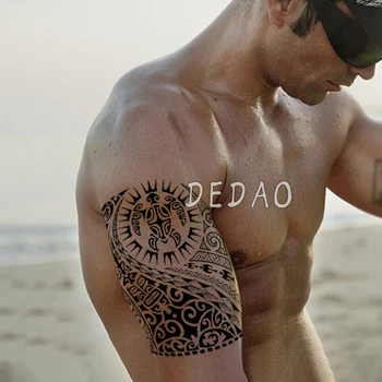 

Waterproof Temporary Tatoo Fake Tattoo Sticker Tribal totem Tatouage Flash Tatto Big Size Tattoos Stickers For Girl Women Men