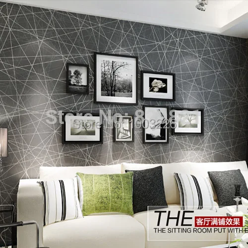 

Abstract Wallpaper 3D Modern for Living Bedroom Home Decor Flock Wall Paper Geometric Papeis De Parede Roll Whitepapel de parede