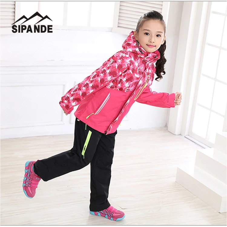 children jacket girls Snow Winter Windbreaker Snowboard Ski Jacket Kids Outdoor Waterproof Coat