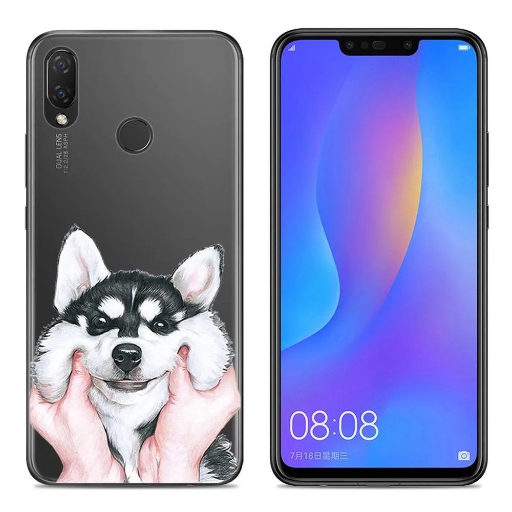 KHW1936I_1_Colorful Soft Case for Huawei Nova 3i Huawei P Smart Plus 6.3 inch