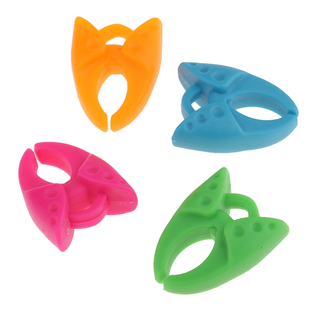 12 Pcs / Pack Bobbin Clips Mini Silicone Sewing Thread Clamp Wire Tool Holder Assorted Colors Mix