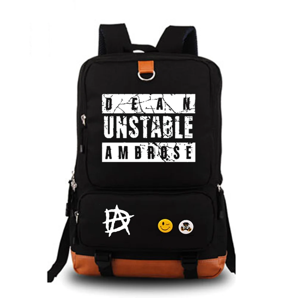 

Dean Ambrose Wrestling backpack student school bag Notebook backpack Daily backpack