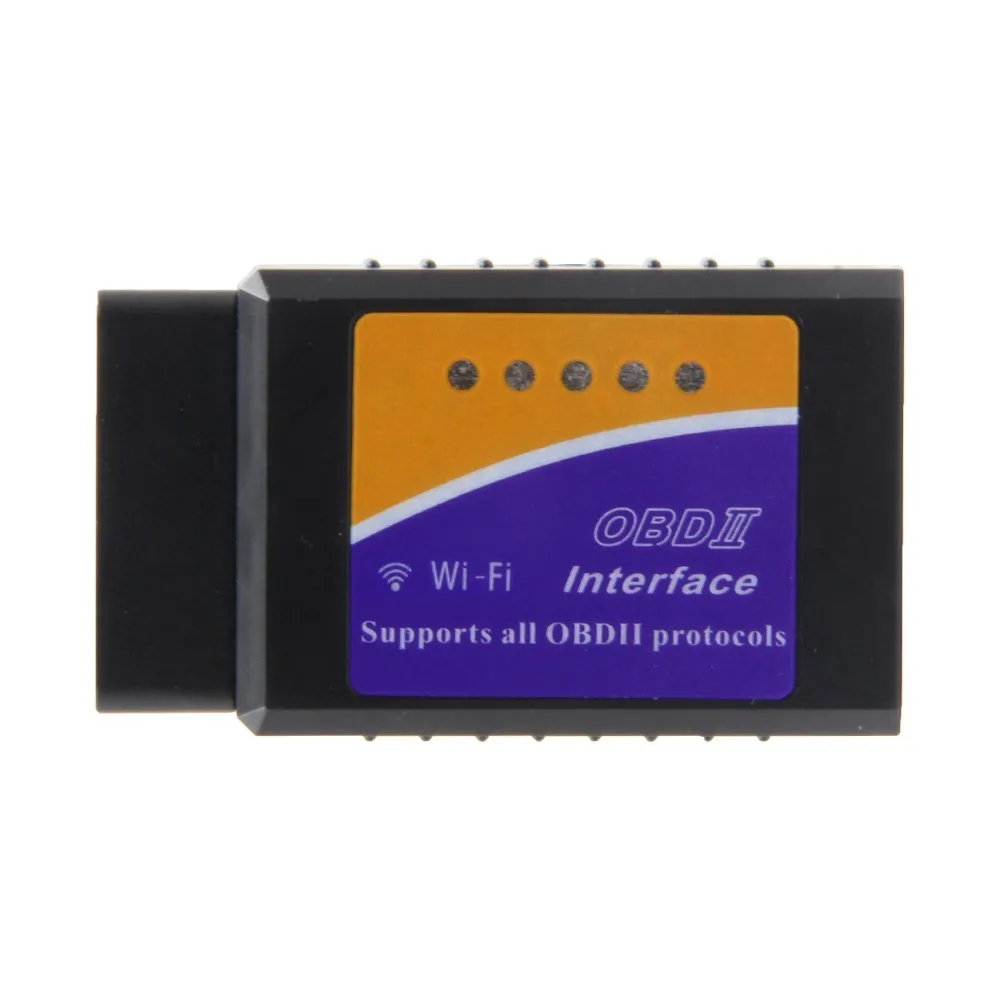 ELM327 V1.5 wifi для Android/IOS/Windows система считывания кода автомобиля OBD2 диагностический инструмент Многоязычный ELM327 v1.5 OBD2 сканер