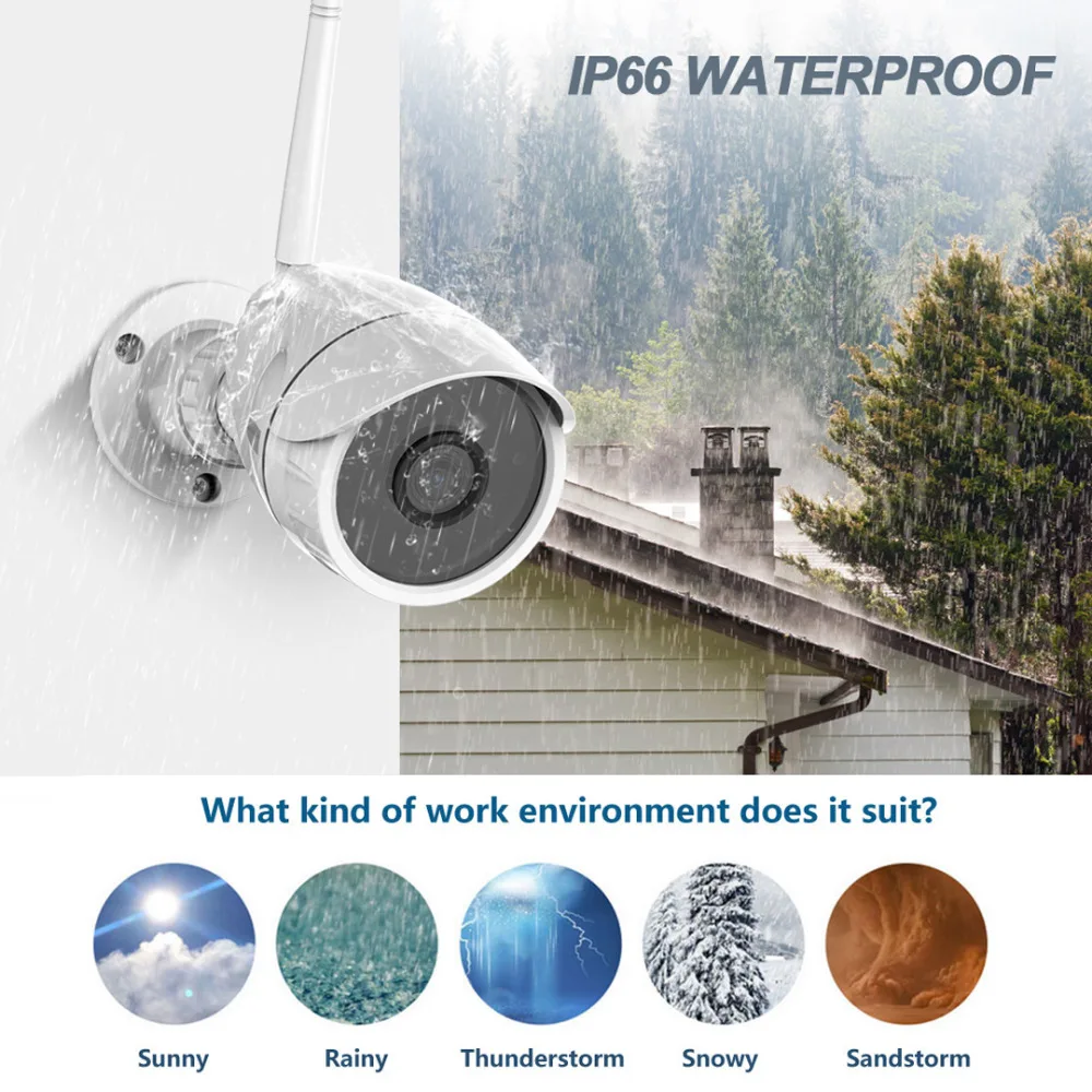 Vstarcam 1080P 2MP FHD Security Waterproof Surveillance Camera Wireless IR-Cut CCTV Outdoor Bullet IP Camera C17S Vstarcam 1080P 2MP FHD Security Waterproof Surveillance Camera Wireless IR-Cut CCTV Outdoor Bullet IP Camera C17S