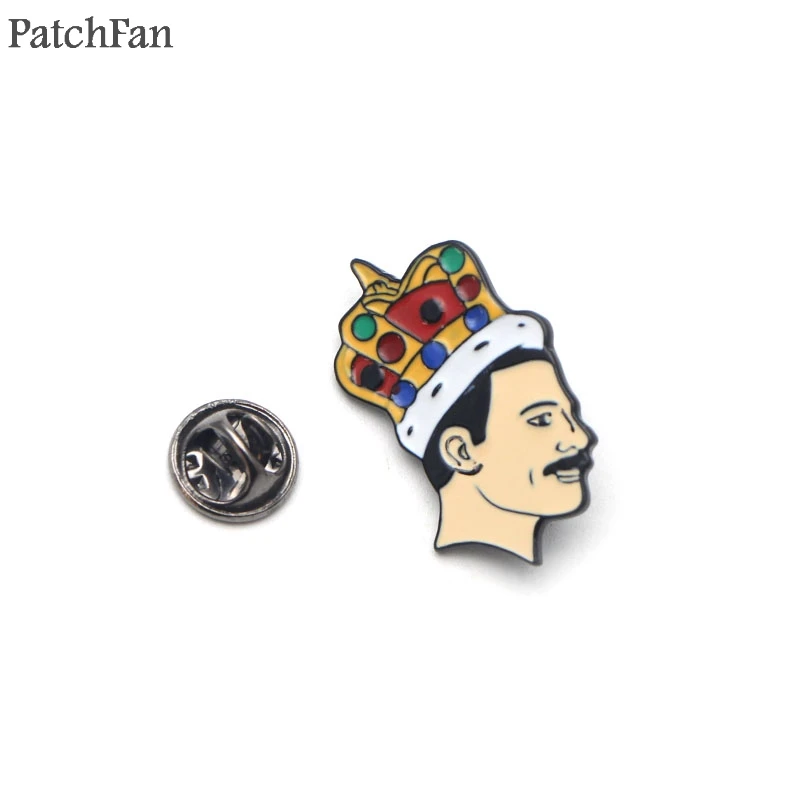 A0658 Patchfan певица Меркьюри металлические цинковые шпильки гордость значки para