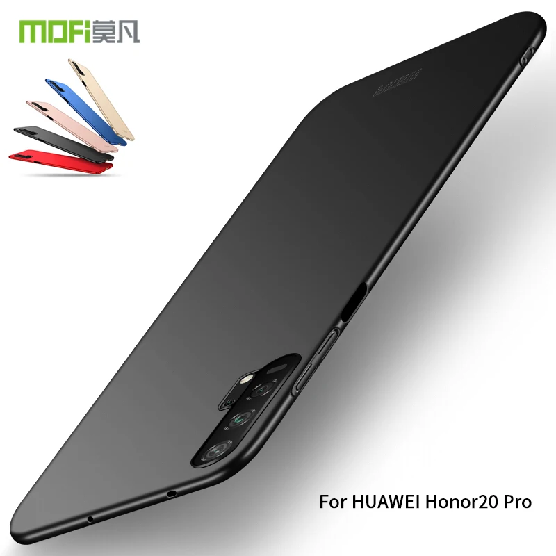 Для huawei Honor 20 Pro чехол MOFI классический матовый полный охват жесткий для крышки