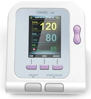 

CONTEC08A BP monitor, LCD Color Screen, adult cuff + free SW, CE FDA