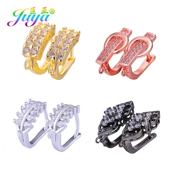 

Juya DIY Making Earrings Findings Handmade Earwire Basic Earring Hooks Accessories For Women Crystal Pearls Earring Handmade