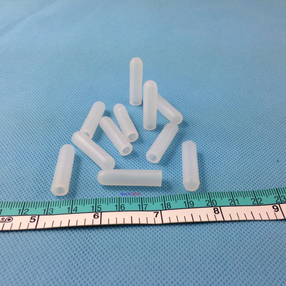 

25pcs/lot 4.37mm ID High Temp Silicone Rubber End Caps Paint Powder Coating