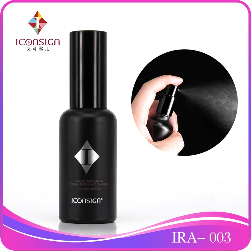 

No irritation eyelash cleanser with extruded pump make up tools Remover