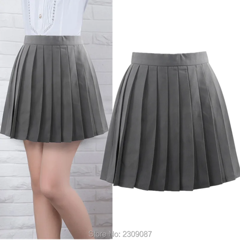 Gray Skirt_