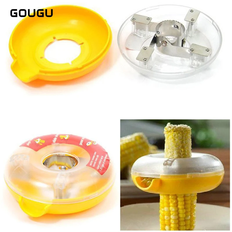 

3 Styles GOUGU Practical Corn Thresher Planing Corn Stripper Plane Remover Device Kitchen Peel Cut Cooking Tools 1PC