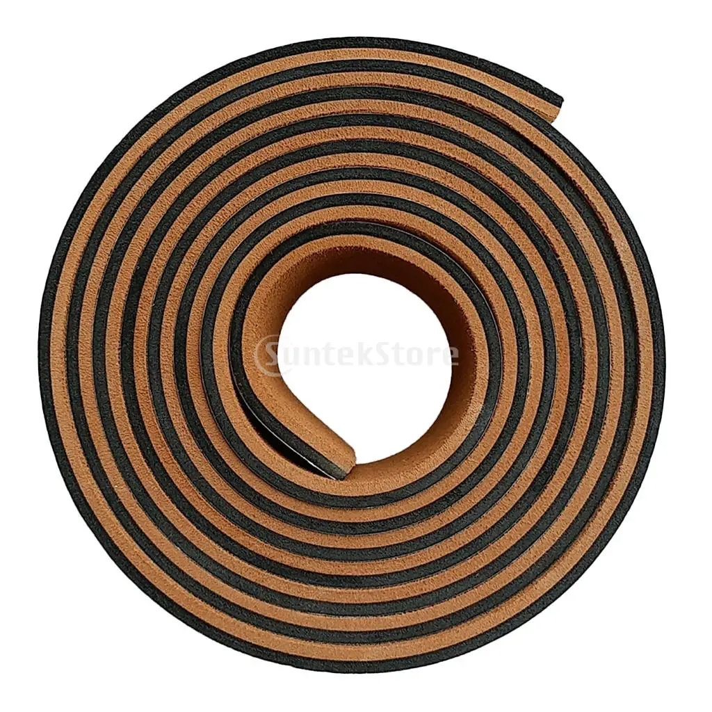 Self Adhesive EVA Boat Yacht Marine Flooring Faux Imitation Teak Decking Sheet Pad 58x2400x6mm Foam Floor Mat Brown