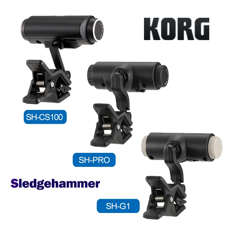 KORG Sledgehammer PithCrow-G PitchHawk-G2 клип-на гитарный тюнер с цветным ЖК-тюнер для гитары/бас/Укулеле